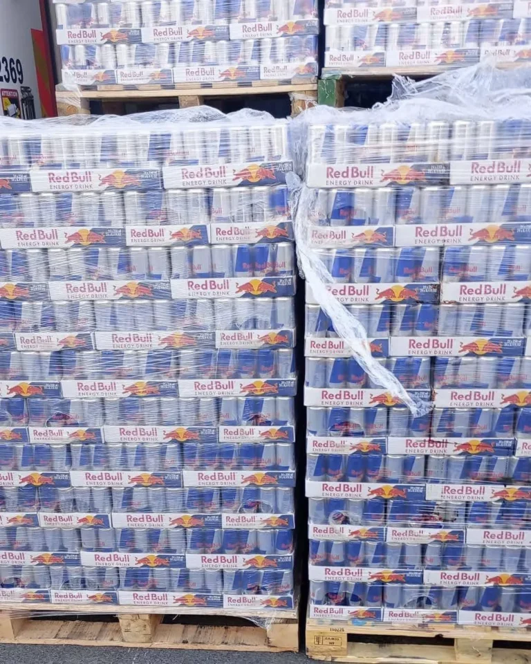Red Bull pallets for sale